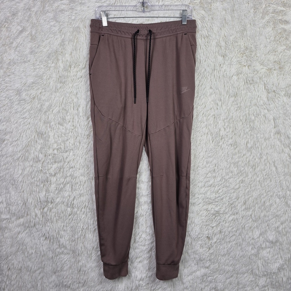 Nike Tech Fleece Lightweight Jogger Mens Medium Slim Tapered Fit Plum Eclipse